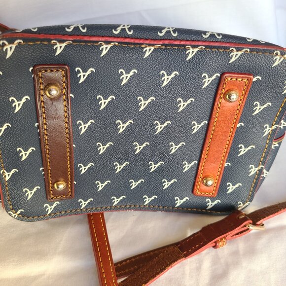 Atlanta Braves Kendall Crossbody Dooney and Bourke Bag MLB Purse Baseball - Picture 7 of 9
